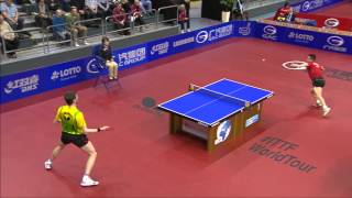 German Open 2014 Highlights Steffen Mengel vs Wang Hao 3rd Round [upl. by Dawes370]