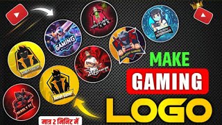 Gaming Logo Kaise Banaye  gaming logo kaise banaen  How to create gaming logo  Gaming Logo [upl. by Klatt690]