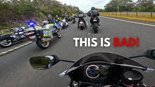 Chaos on the Road to the 2024 Phillip Island MotoGP [upl. by Arraeit]