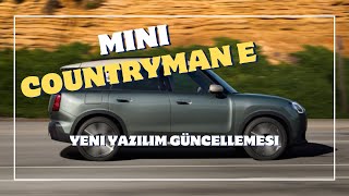 Yeni Mini Countryman Yeni yazılım Güncellemesi Ve Yeni Menü İçerikleri [upl. by Lira]