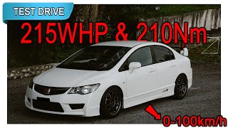 Part 12  2008 Honda Civic Type R FD2R  Malaysia POV Test Drive CC Subtitle [upl. by Mathre]