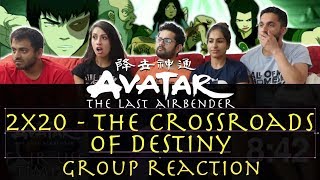 Avatar The Last Airbender  2x20 The Crossroads of Destiny  Group Reaction [upl. by Nayhr982]