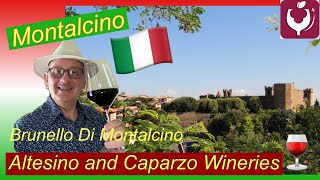 Altesino and Caparzo Wineries in Magical Montalcino Italy [upl. by Adall]