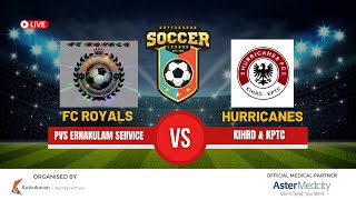 FC Royals VS Hurricanes  Match 16  Kuttukaran Soccer League 2023  Season 2 [upl. by Wendelin915]