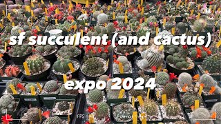 🪴🛒Everything at the 2024 SAN FRANCISCO Succulent Expo Show  SF Cactus Show  Plant shopping [upl. by Gnut167]