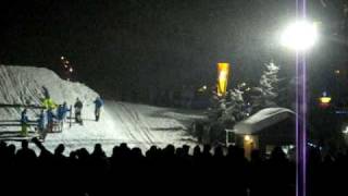 Finale of the Fire and Ice Show Whistler Village New Years Eve [upl. by Sitoel823]