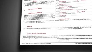 Filling out the Application for Delivery of Mail through Agent  USPS 1583 form [upl. by Grussing]