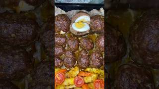 See how these egg meatballs are cooked food shorts qofte [upl. by Fagan]