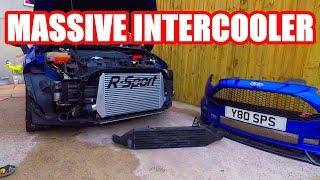 This intercooler is hugePRO 400 R sport gen 2 fitting [upl. by Hodge]