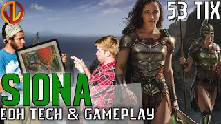 Siona Captain of the Pyleas  Budget EDH Deck Tech amp Gameplay  Enchantments [upl. by Eniamart]