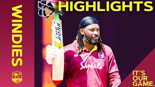 Gayle Goes Big And Retires as Kohli Hits 43rd Ton  Windies vs India 3rd ODI 2019  Highlights [upl. by Crowe136]