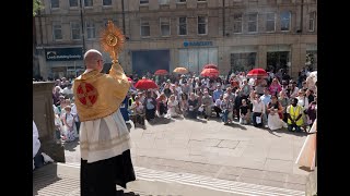 Corpus Christi Procession  Boze Cialo Procesja w Sheffield 2062024 [upl. by Hachman]