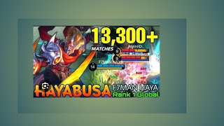 Gamingboye6c Hayabusa best skill 2024 best build best emblem new global [upl. by Merlina118]