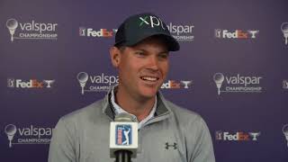 Adam Schenk Sunday Flash Interview 2023 Valspar Championship © PGA Tour [upl. by Peale]