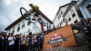 Urban Downhill MTB in Brazil  Red Bull Desafio das Cruzes 2013 [upl. by Olympium194]