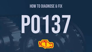 How to Diagnose and Fix P0137 Engine Code  OBD II Trouble Code Explain [upl. by Akirdna]