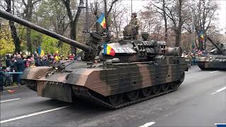 Romanian army Armata romana la parada militara de 1 Decembrie Ziua Nationala a Romaniei Bucuresti [upl. by Sherwin]