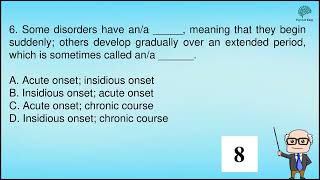 Abnormal Psychology Review Quiz Part 2  Psych It Easy [upl. by Akzseinga]