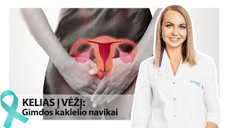 KELIAS Į VĖŽĮ Gimdos kaklelio navikai  Akušerėginekologė med m dr Lina Čiaplinskienė [upl. by Mlohsihc]