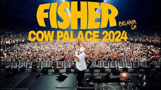 FISHER  COW PALACE SAN FRANCISCO FULL LIVE SET NEW PRODUCTION DEBUT [upl. by Yknip]