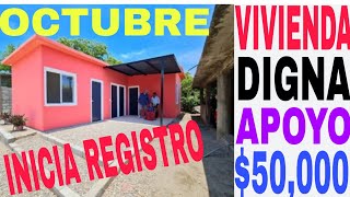 PROYECTO DE VIVIENDA DIGNA CAMBIA TU CASA REGISTRO Y REQUISITO OCTUBRE 2024 [upl. by Loesceke245]