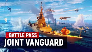 Joint Vanguard  Modern Warships Battle Pass March 2024 [upl. by Elladine924]