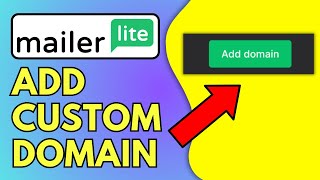 How To Add Custom Domain To MailerLite [upl. by Niki230]