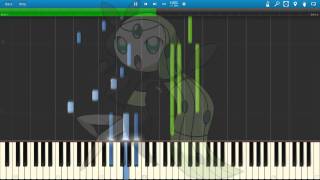 Pokemon  Meloettas Song Synthesia Piano Arrangement [upl. by Seidler625]