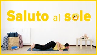 Saluto al sole pratica guidata [upl. by Nylynnej]