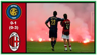 Inter Milan v AC Milan 01 Agg 05 UCL 2005 QUARTERFINAL FLASHBACK  4K UHD [upl. by Nyliret]