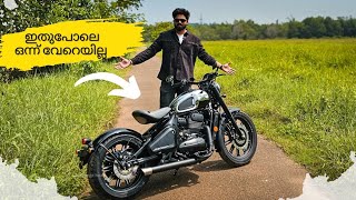 Jawa 42 Bobber Malayalam Review 2023 Mirror black jawa42bobber [upl. by Orose]