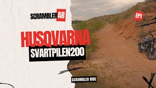 HUSQVARNA SVARTPILEN 200  Scrambler Ride  Ep1  husqvarna svartpilen scrambler [upl. by Idoc]