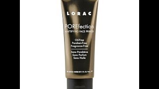 LORAC POREfection Mattifying Face Primer3 Minute Review [upl. by Eugen]