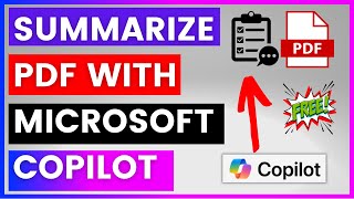 How To Summarize A PDF With Microsoft Copilot in 2024 [upl. by Eidnam108]