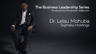 Moneyweb Business Leadership Episode 8  Dr Lelau Mohuba [upl. by Ennaitsirk]