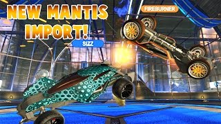 NEW MANTIS IMPORT CAR IN WAGER 1V1 [upl. by Leumas]