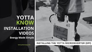 Mastering Yotta Energys Native3 Phase Commercial Microinverter Installation [upl. by Hoashis]