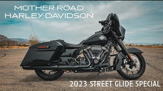 2023 HarleyDavidson FLHXS Street Glide Special in Vivid Black Mother Road HD Friday Night Bikes [upl. by Truitt]