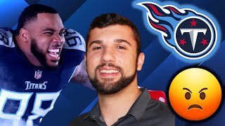 Tennessee Titans DE Jeffery Simmons calls Radio Host a PSSY Swings at JC Latham [upl. by Mart]