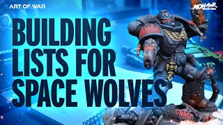 Build a List  Space Wolves in 10th Edition Warhammer 40k [upl. by Eneroc]