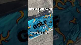 RATING THE GOLF WANG FLAME SKATE PANTS [upl. by Carpet]