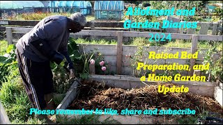 DWW Gardening 2024  Preparing Raised Beds for Winter and a Home Garden Update [upl. by Yaker176]