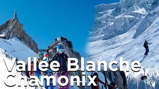 Vallée Blanche pour Tous Chamonix MontBlanc Aiguille du Midi le Montenvers ski hors pistes montagne [upl. by Ramona]