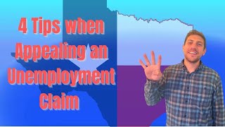 4 Tips when filing an Unemployment Claim Appeal [upl. by Seira]