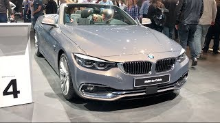 BMW 430i Convertible 2017 In detail review walkaround Interior Exterior [upl. by Aifos]