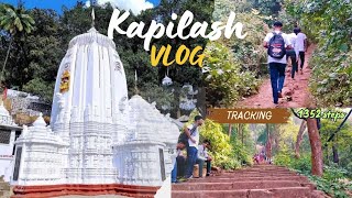 kapilash temple vlog  a trip to kapilash mountain  kapilash temple tracking  1352 steps 😱 [upl. by Barboza]