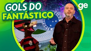 GOLS DO FANTÁSTICO🐴⚽ FLAMENGO NA LIDERANÇA RODADA ANIMADA E CLÁSSICO CARIOCA  geglobo [upl. by Nannah]