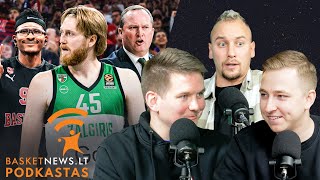 „Žalgirio” Larry Birdas ir nauja Lekavičiaus realybė  BasketNewslt podkastas [upl. by Hittel187]