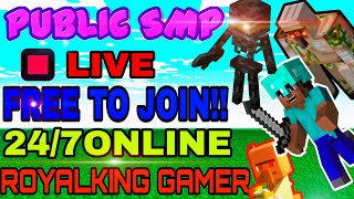 WE ARE BACK IN MINECRAFT JOIN MY SMP [upl. by Philipines]