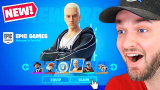 NEW Eminem is HERE in Fortnite [upl. by Ardnajela942]